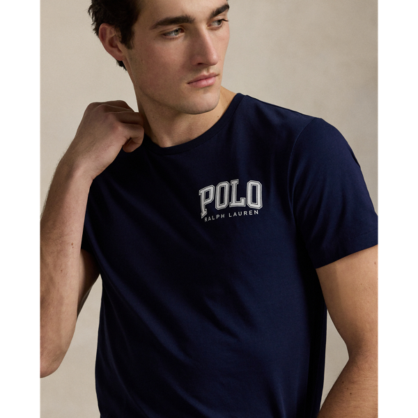 Custom Slim Fit Logo Jersey T-Shirt