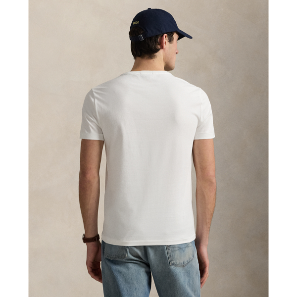 Custom Slim Fit Logo Jersey T-Shirt for Men | Ralph Lauren® PY