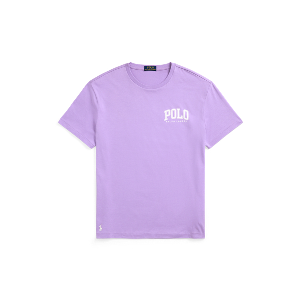T-shirt en jersey &agrave; logo Custom Slim Fit Polo Ralph Lauren en 1