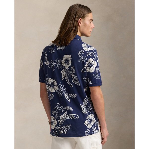 送料関税無料【POLO RALPH LAUREN】HIBISCUS MESHポロシャツ Hibiscus-Print Mesh Polo Shirt