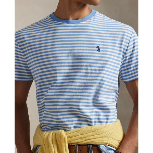 Classic Fit Striped Jersey T-Shirt