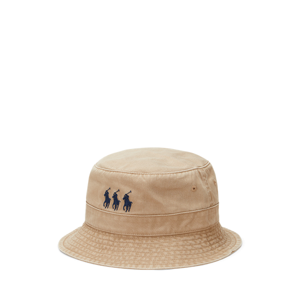 Polo bucket hat with string best sale