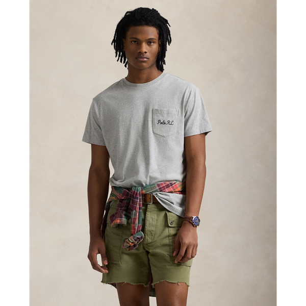 Custom Slim Fit Polo Bear Jersey T-Shirt for Men | Ralph