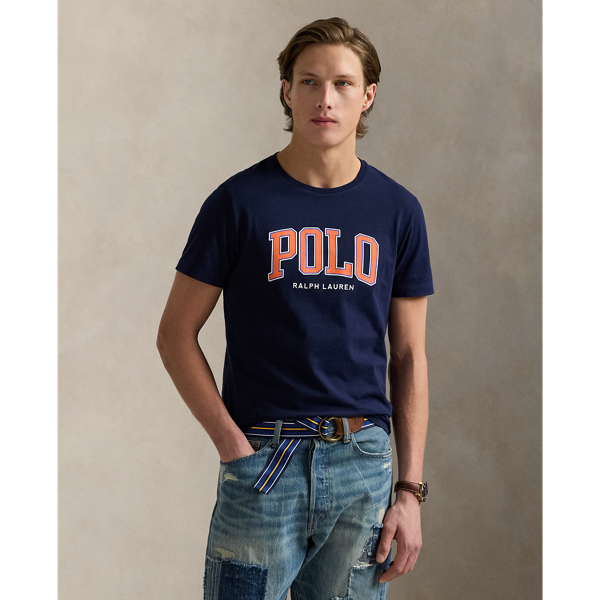 Cruise Navy Custom-Slim-Fit Jersey-T-Shirt mit Logo Polo Ralph Lauren 1