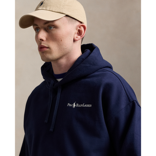 Relaxed Fit Logo Fleece Hoodie for Men | Ralph Lauren® QA