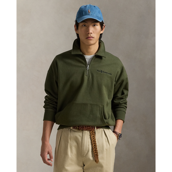 Armadillo Relaxed-Fit Logo-Sweatshirt mit Kragen Polo Ralph Lauren 1