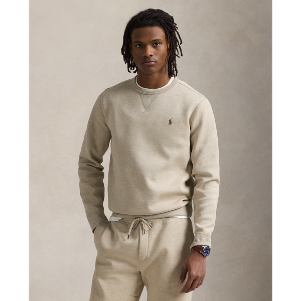 Tuscan Beige Heather Doppellagiges Sweatshirt Polo Ralph Lauren 1