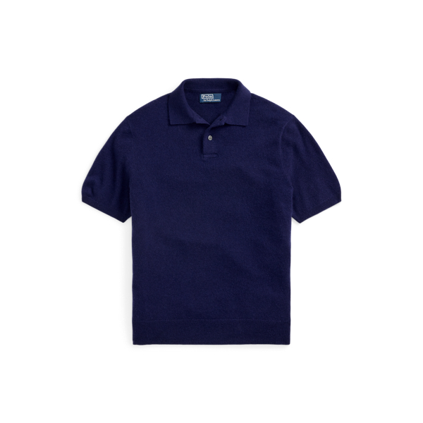 Kaschmirpullover mit Polokragen