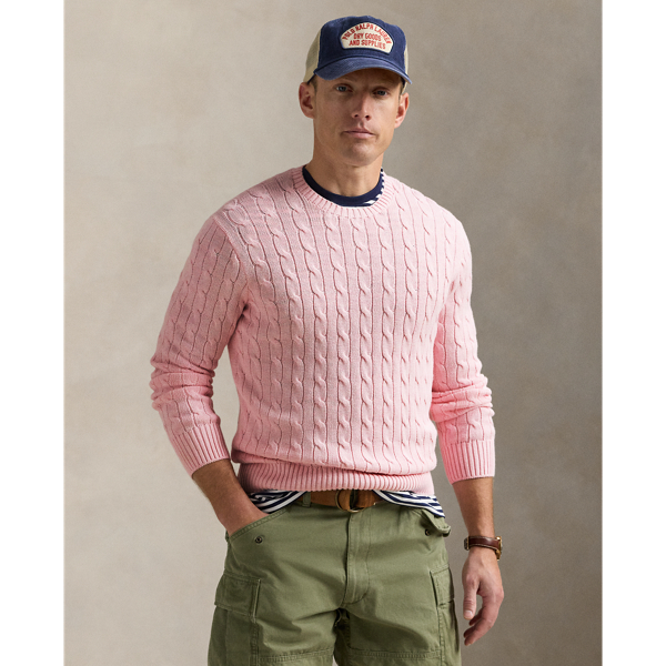 Ralph lauren sweater pink best sale