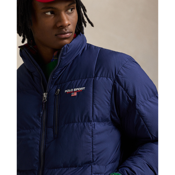 Polo sport blue jacket clearance