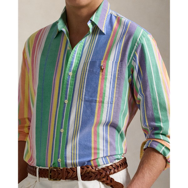 Ralph lauren pastel striped shirt online