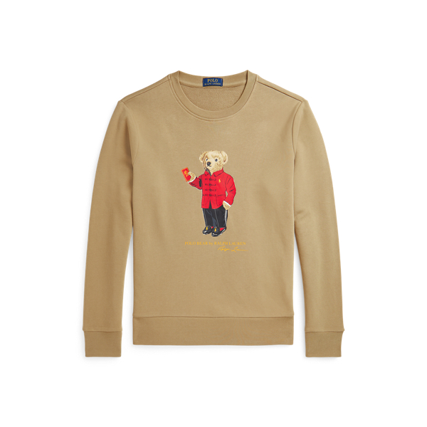 Desert Khaki Lunar New Year Polo Bear Sweatshirt Polo Ralph Lauren 1