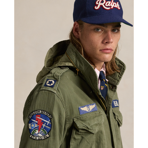 Ralph lauren army jacket best sale