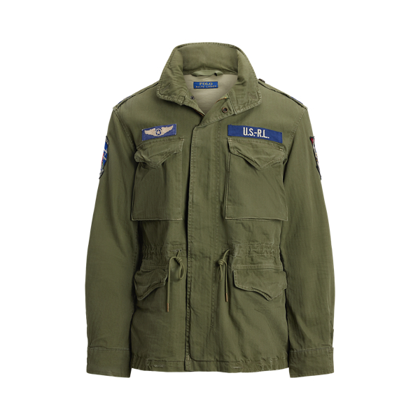 Ralph lauren cotton twill field jacket best sale