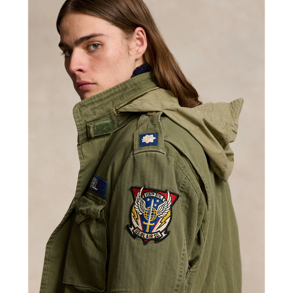 The Iconic Field Jacket Polo Ralph Lauren in Olive Mountain 7