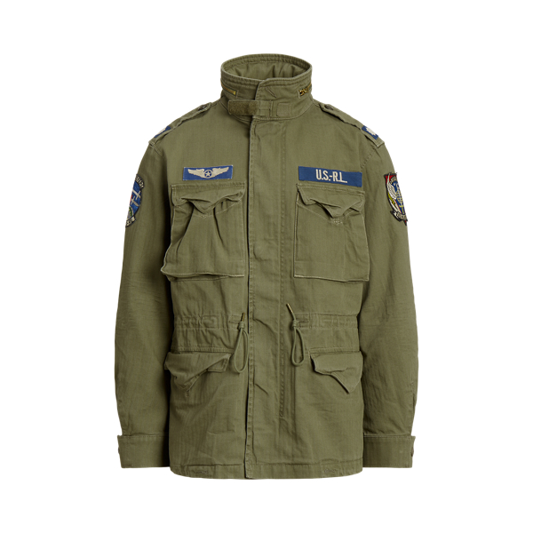 The Iconic Field Jacket Polo Ralph Lauren in Olive Mountain 2