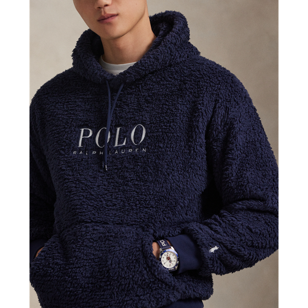 Logo Pile Fleece Hoodie