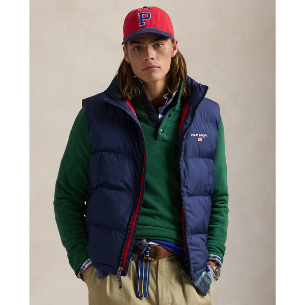 Polo Sport Quilted Ripstop Gilet for Men Ralph Lauren UK