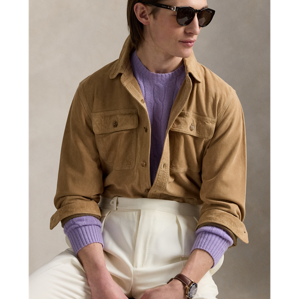 ⭕️ Ralph Lauren ブラックレーベル 高級 スエードコート S ⭕️ Ralph Lauren ブラックレーベル 高級 スエードコート S