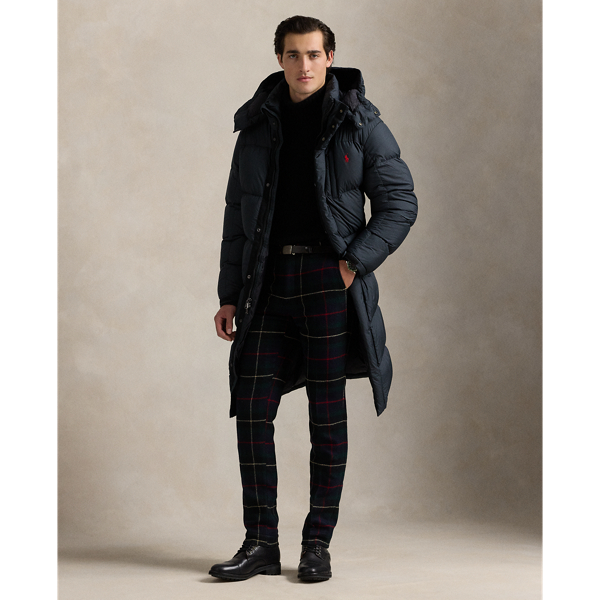 Down hooded coat online