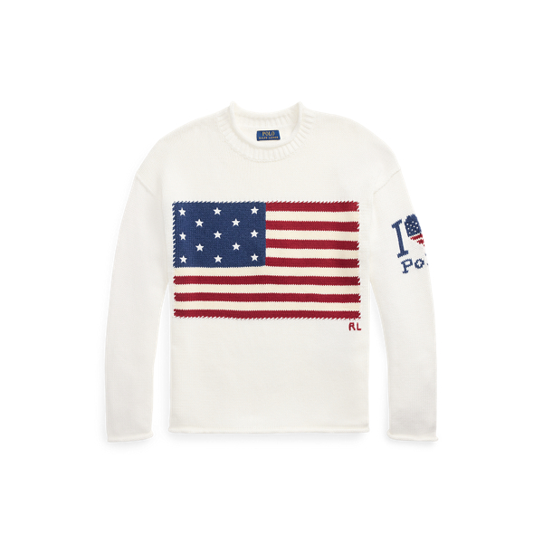 The I Heart Polo Flag Jumper