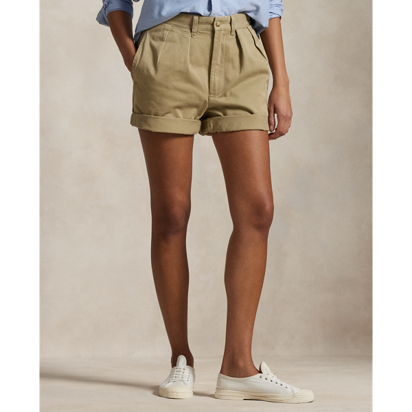 Women s Tan Polo Ralph Lauren Designer Shorts Ralph Lauren