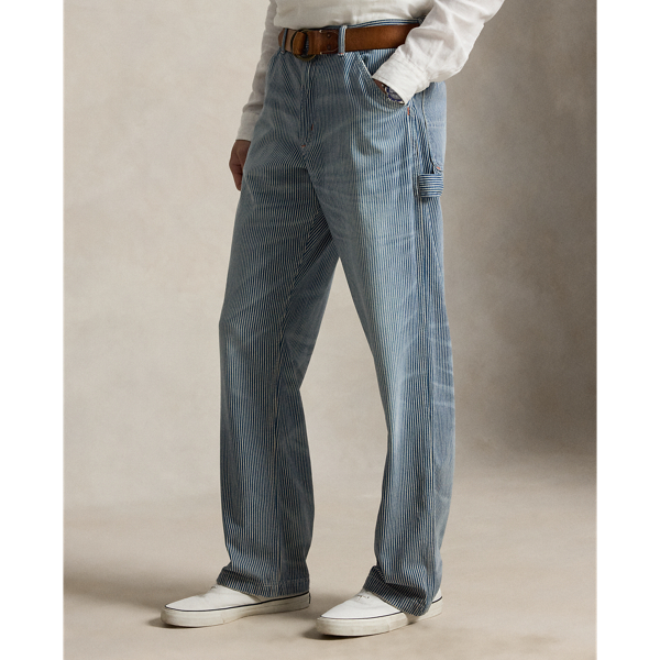Polo Dungaree Fit Hickory-Stripe Pant