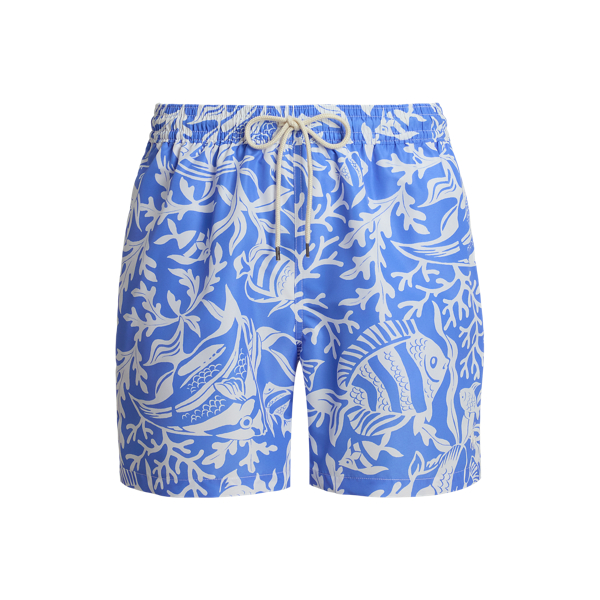 5.75-Inch Traveler Classic Swim Trunk ロゴ スイム パンツ Men's 5.75-Inch Traveler Classic Swim Trunk | Ralph Lauren