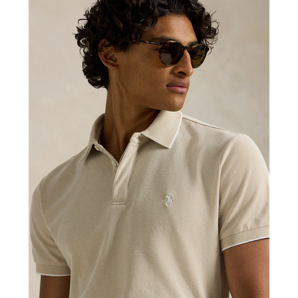 【POLO RALPH LAUREN】SLIM FIT STRETCH OXFORD MESH ポロシャツ Custom Slim Fit Stretch Oxford Mesh Polo for Men | Ralph