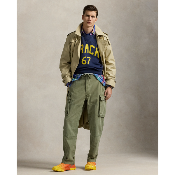 Mountain Green Relaxed-Fit Fischgrat-Cargohose Polo Ralph Lauren 1