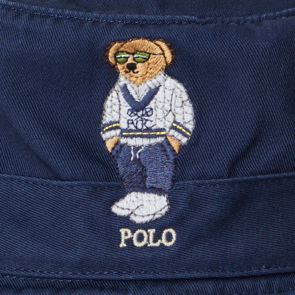Polo デニム バケット ハット   ラルフローレン POLO RALPH LAUREN（ポロ ラルフ ローレン）の「インディゴ