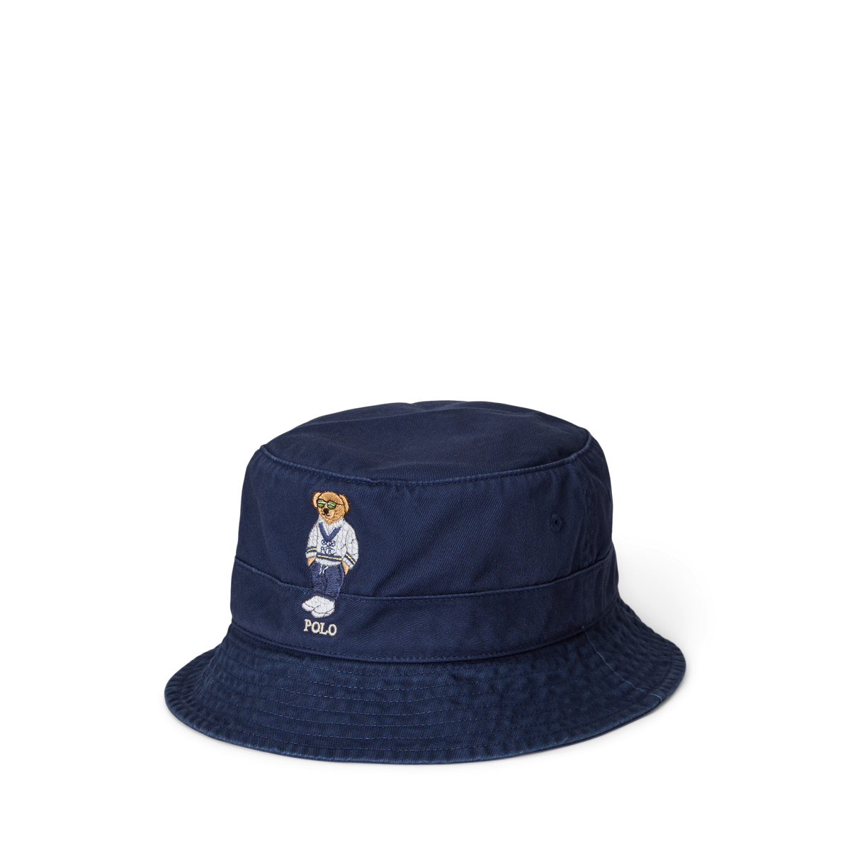 ポロラルフローレン　バスケットハット Polo ベア ツイル バケット ハット | ラルフ ローレン公式