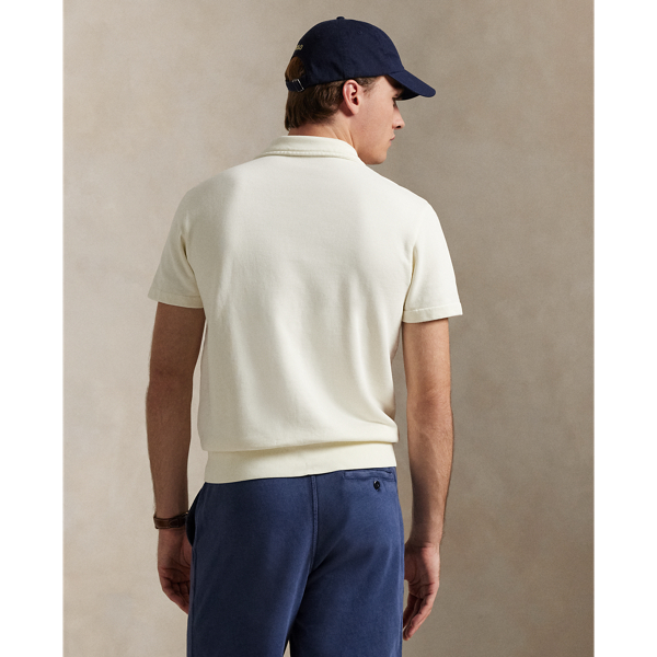 【新品・未使用】Polo ラルフローレン ループバック　フリース　ポロカラー ループバック フリース ポロカラー スウェットシャツ