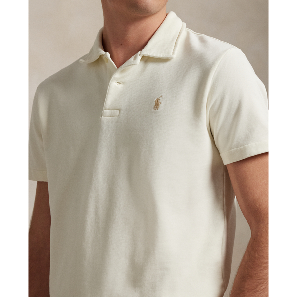 【新品・未使用】Polo ラルフローレン ループバック　フリース　ポロカラー セール】ループバック フリース ポロカラー スウェットシャツ