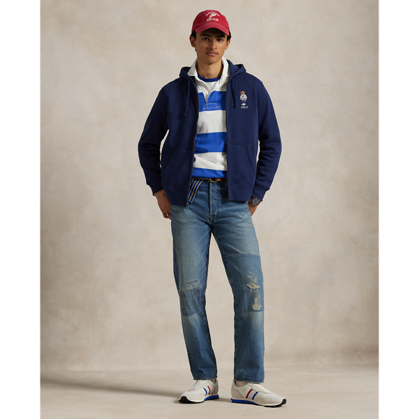 Polo Bear Fleece Full-Zip Hoodie