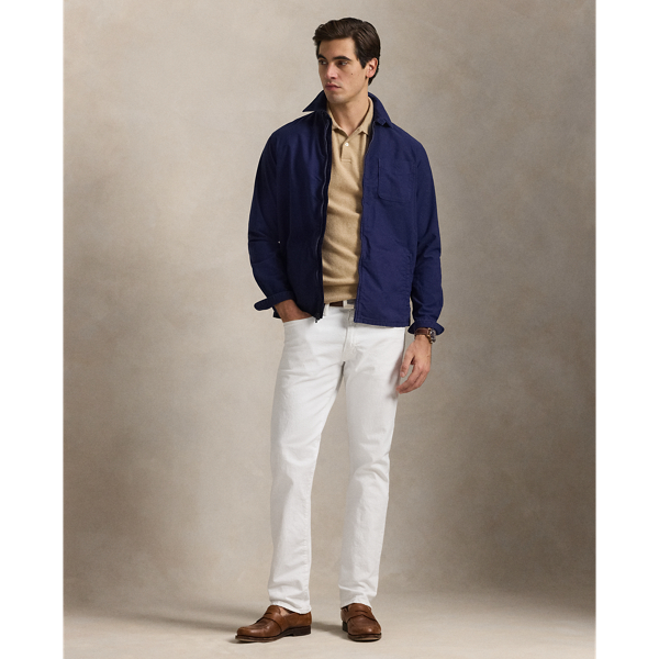 Garment-Dyed Oxford Overshirt