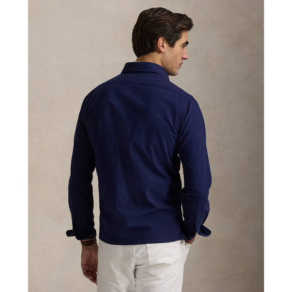 Garment-Dyed Oxford Overshirt