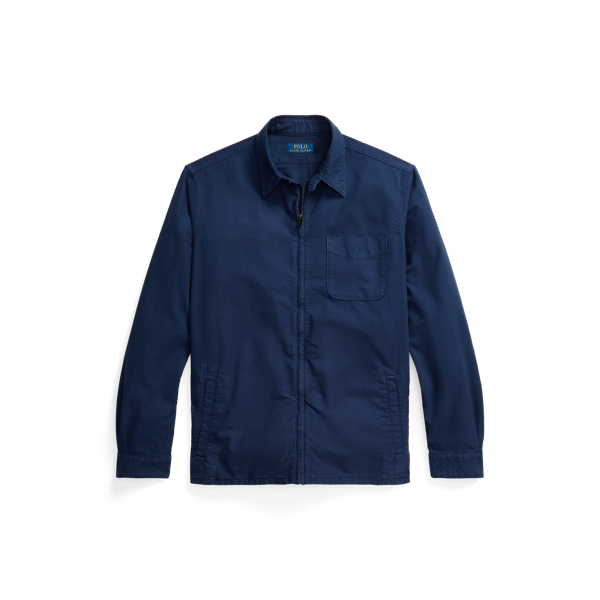 Garment-Dyed Oxford Overshirt