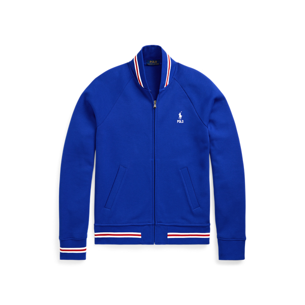 Veste d'aviateur en maille double