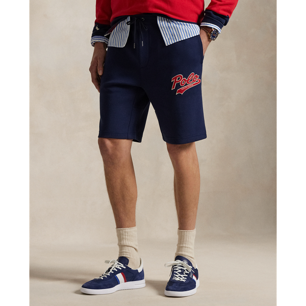 Cruise Navy 9-Inch Logo Double-Knit Short Polo Ralph Lauren 4