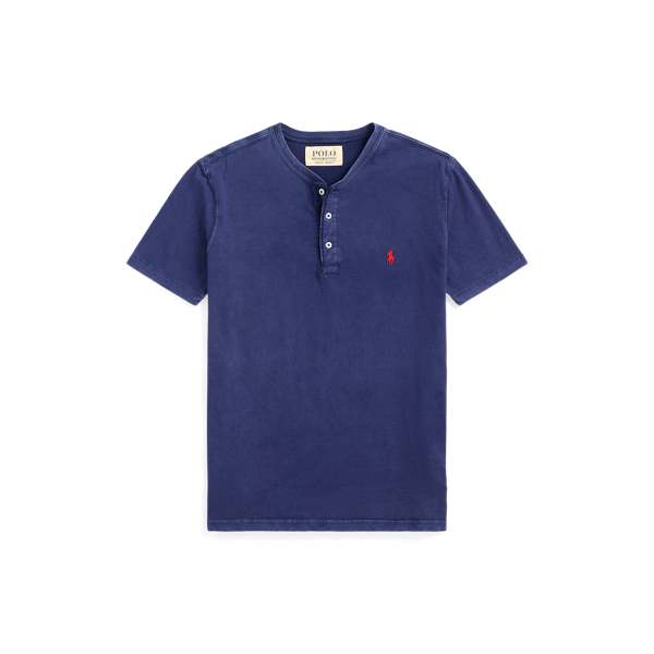 Featherweight Mesh Henley