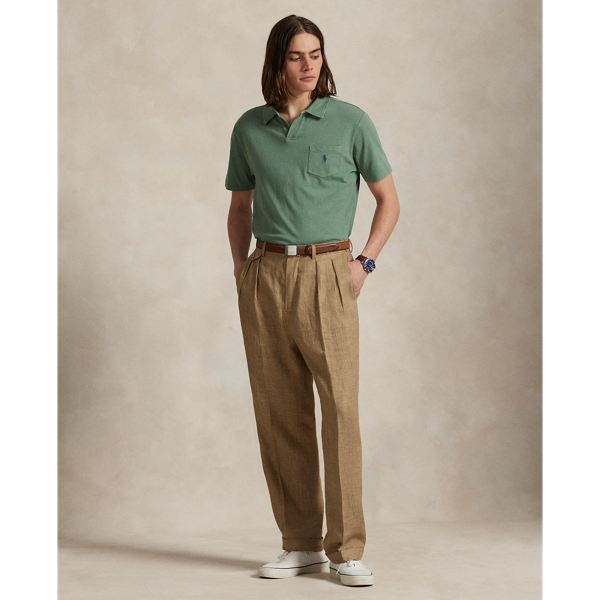 Polo by Ralph Lauren ポロシャツ リネン コットン リネンコットン ピケ ポロシャツ | ラルフ ローレン公式