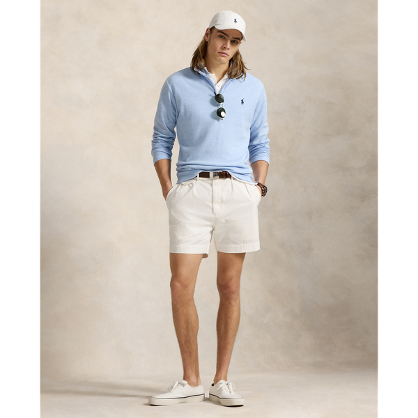 Jacquard Quarter-Zip Pullover