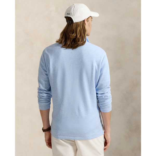 Jacquard Quarter-Zip Pullover