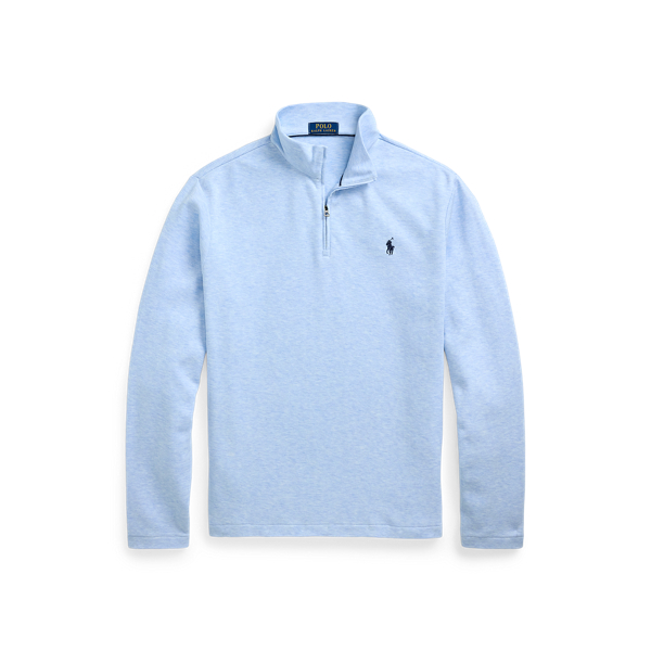 Jacquard Quarter-Zip Pullover