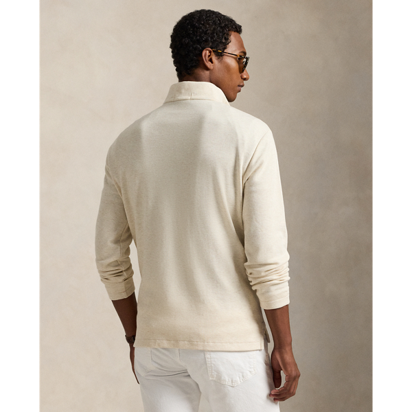 Jacquard Quarter-Zip Pullover