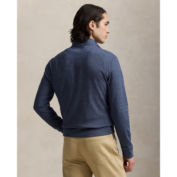 Textured Double-Knit Pullover