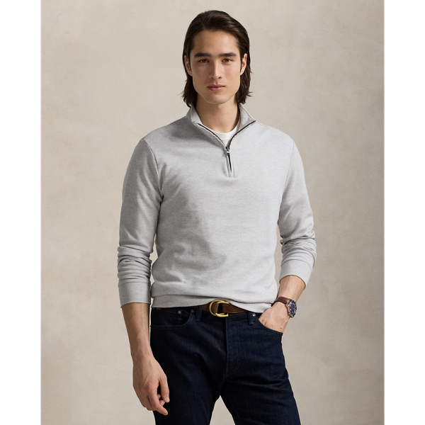 Cable-Knit Cotton Quarter-Zip Jumper for Men | Ralph Lauren® QA