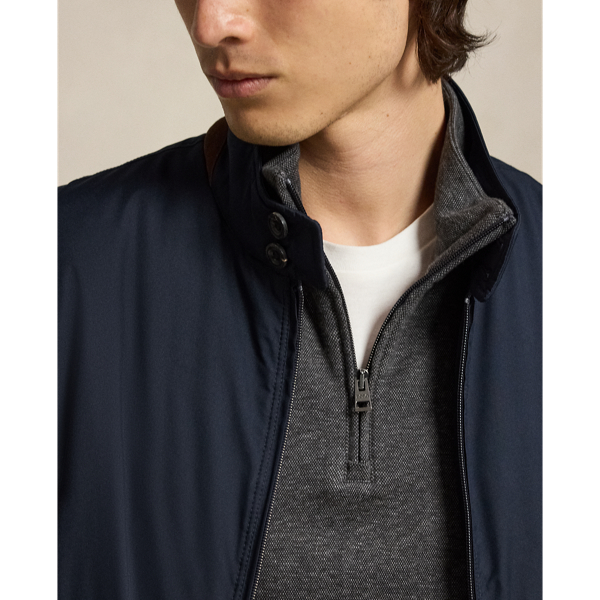 Textured Quarter-Zip Pullover