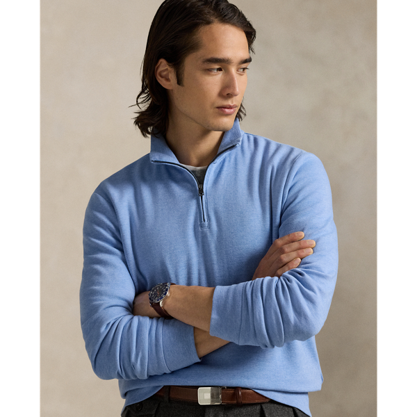 Textured Double-Knit Pullover